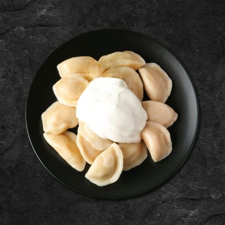 Вареники с мясом