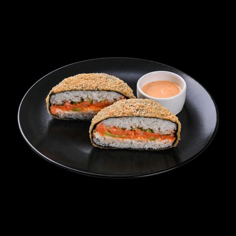 Суші бургер з лососем (400/20г)