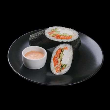 Суши- шаурма с лососем (400/30г)