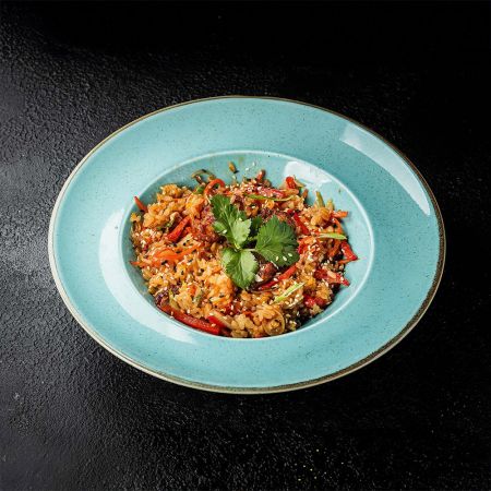 Рис с курицей и овощами (375г)